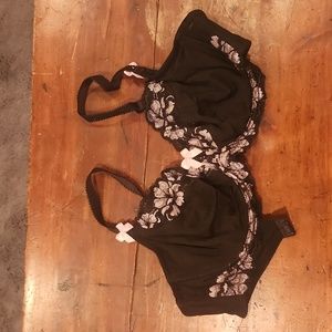 Sexy Pink and black bra